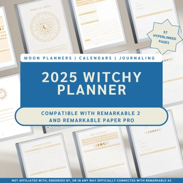 Digital Witch Planner