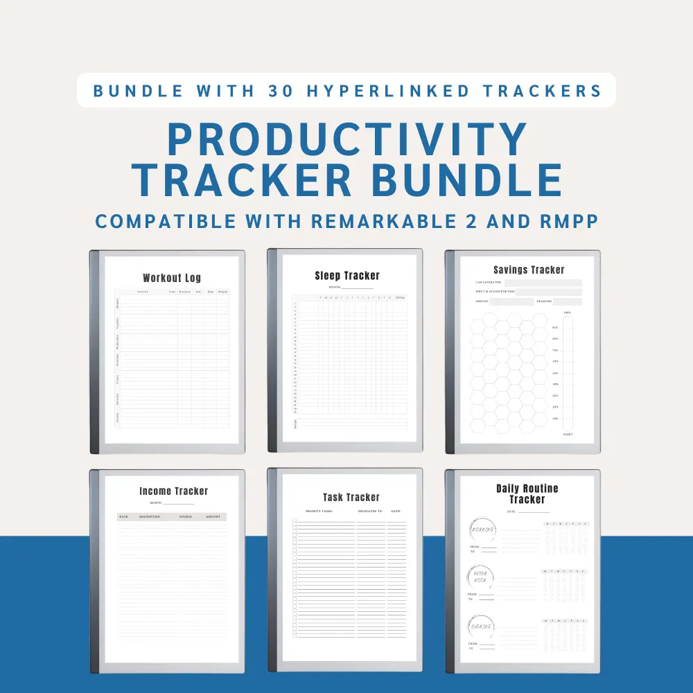 Productivity Tracker Bundle